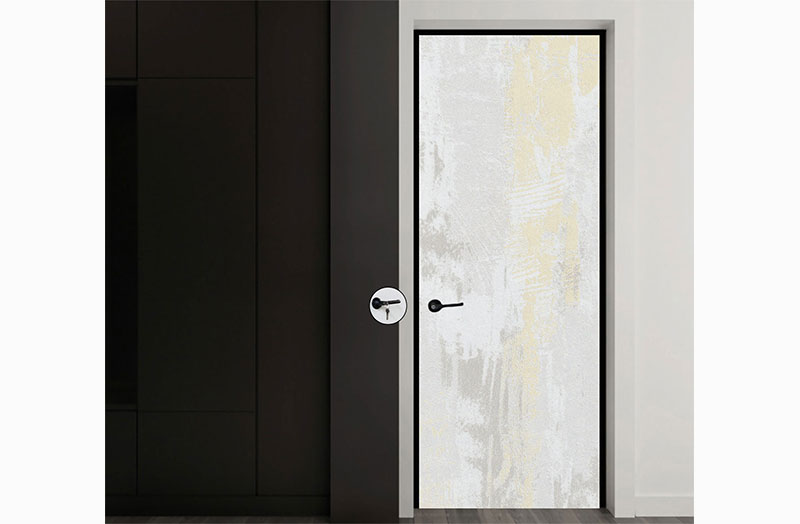 柏宝曼极简轻奢房门窄边框门铝木门铝合金门环保卧室门